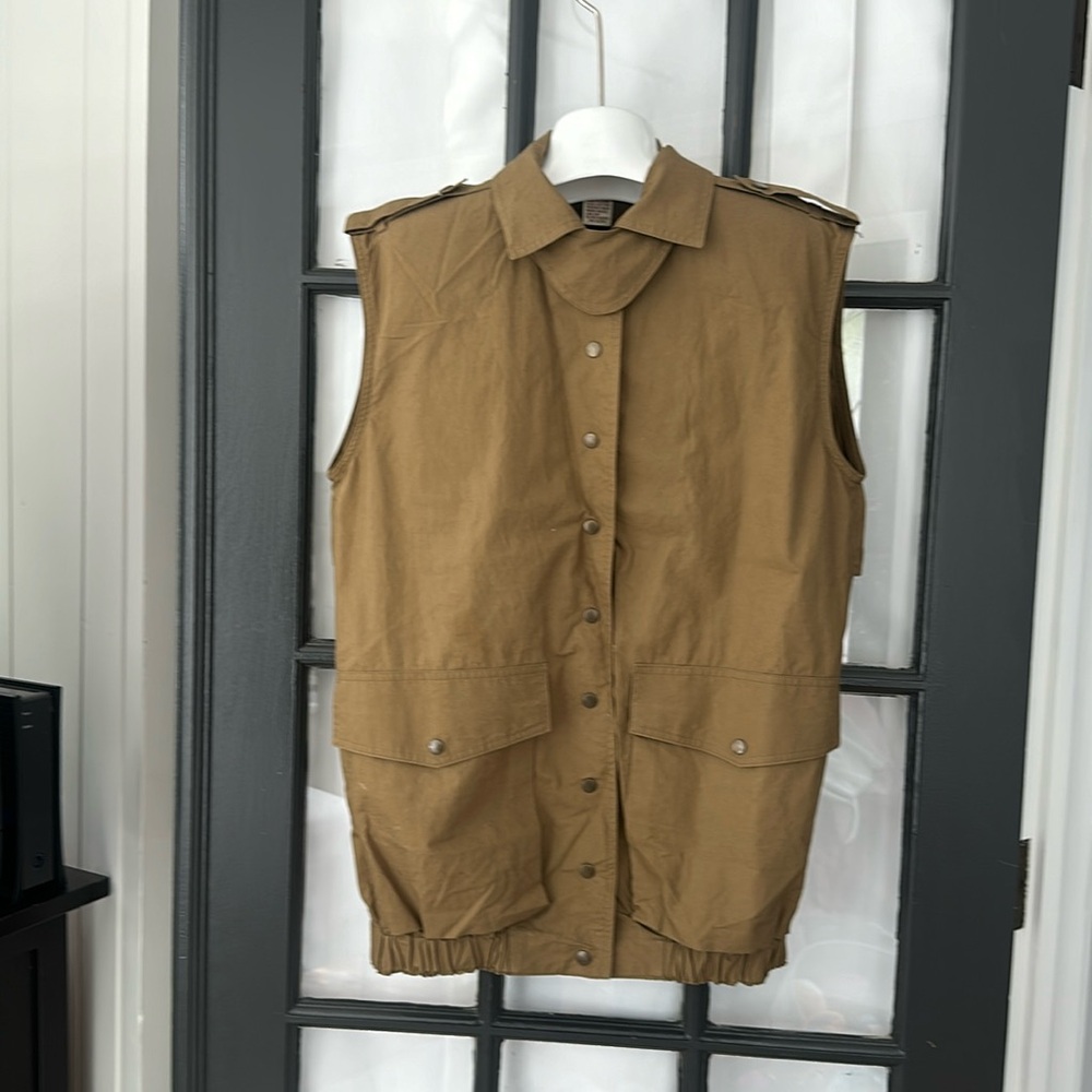 The Limited vintage Cassidy utility vest padded shoulders 80s 90s Japan